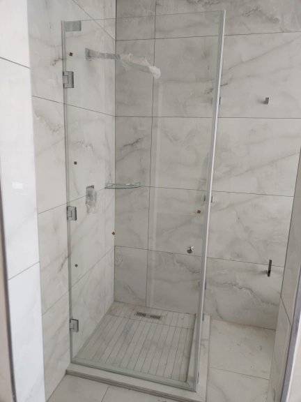 Shower Glass Installation Project 2